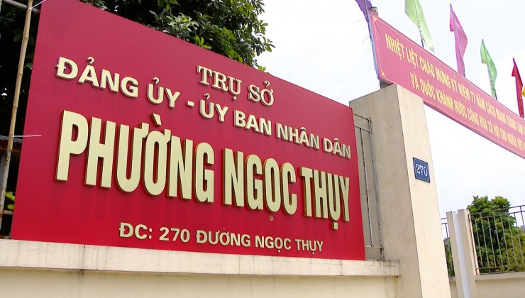 Bán nhà Ngọc Thuỵ 45m2 ô tô chạy đua qua nhà ngay cạnh CV Ngọc Thuỵ