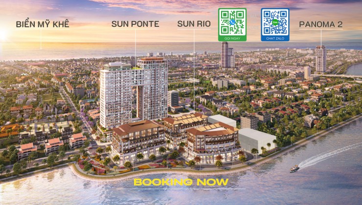 Nhận booking bất động sản Đà Nẵng Sun Ponte Residence  Đà Nẵng