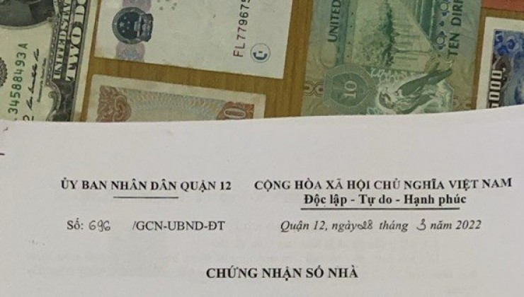 Bán Đất Tặng Nhà Kho Đc Quận 12 Gần Ngã Tư An Sương