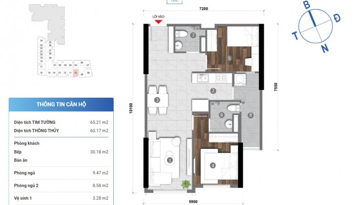 Bán gấp CH 2PN (60m2) Opal Skyline, Lái Thiêu, TA, BD - 0907994788