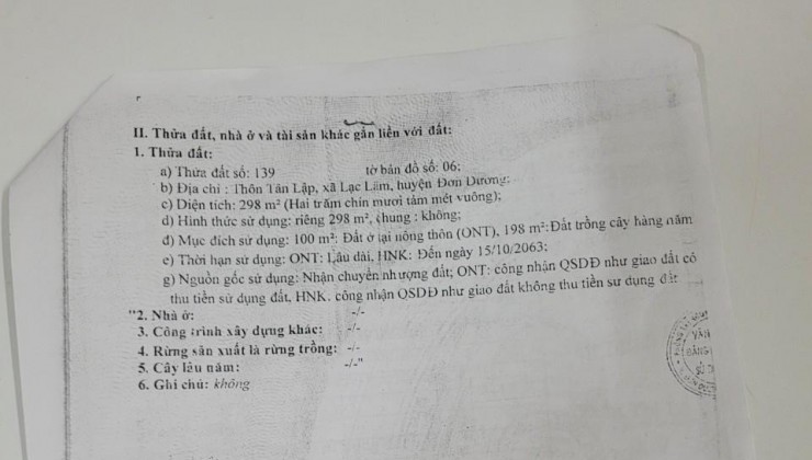 NHÀ ĐẸP CHÍNH CHỦ  - GIÁ NGỘP - Bán Nhanh Tại Lạc Lâm, Đơn Dương, Lâm Đồng