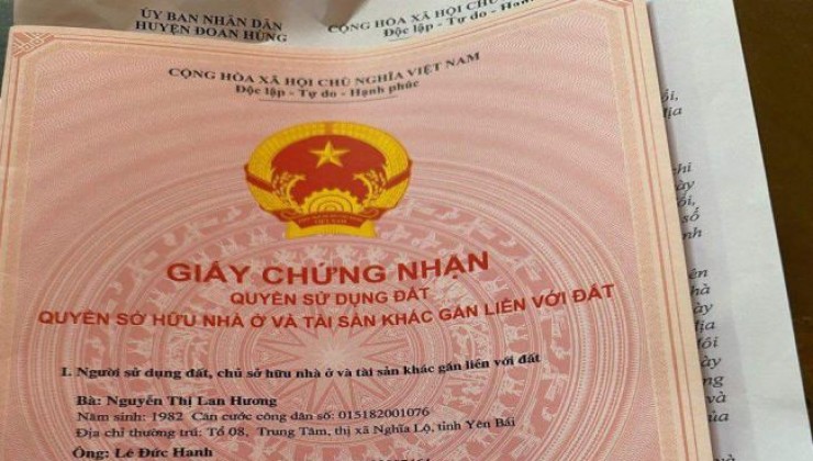 Chính chủ cần bán nhà tại Khu 4, Vụ Quang, Đoan Hùng, Phú Thọ