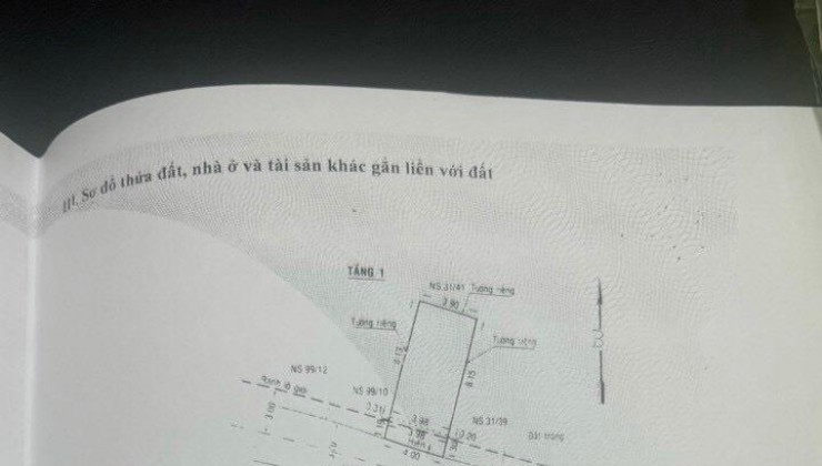 CHÍNH CHỦ BÁN NHANH CĂN NHÀ vị trí Tại  99/8 Đường Số 14, Phường Bình Hưng Hòa A, Bình Tân, HCM