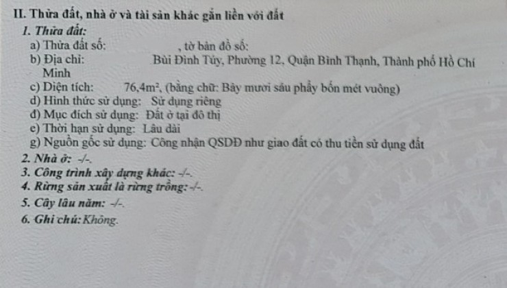 Cần bán nhà riêng HXH khu Cư Xá Công An Phường 12 Bình Thạnh. DT: 4mx19.5m giá 9 tỷ TL