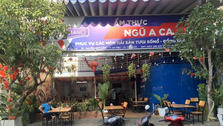 Quận 2 , Sang Nhà Hàng – Quán Ăn Gia Đình, Mb ngang 10m x 25m,MT 39 Nguyễn Quý Cảnh KDC An Phú,, Tel : 0937289835 ( Chính chủ )