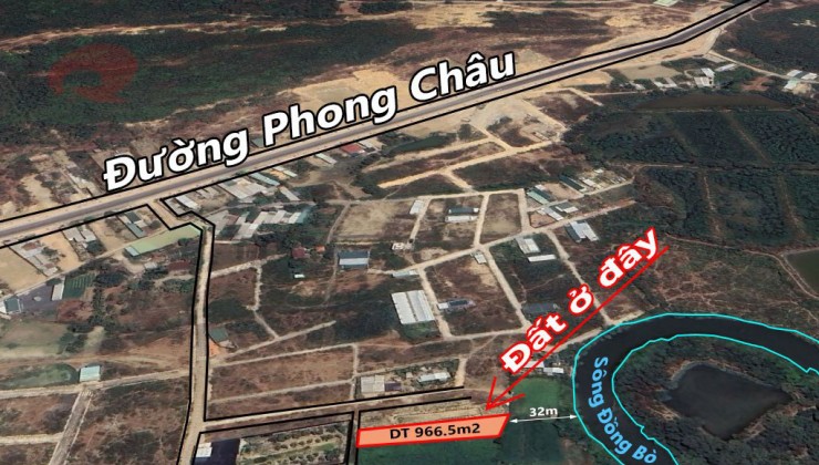Bán đất Phước Đồng Nha Trang cách đường Phong Châu 300m cách Khu TĐC Vĩnh Thái 900m giá chỉ 4,6 triêu/m2 thổ cư