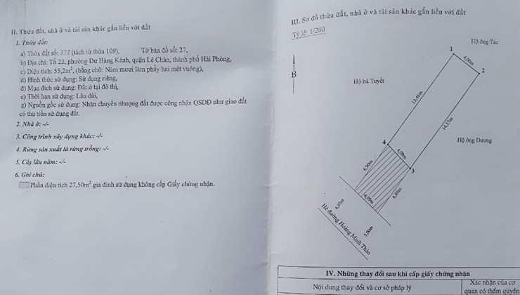 Bán đất mặt đường Hoàng Minh Thảo vị trí cực đẹp, diện tích 55m GIÁ 8.2 tỉ