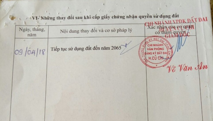 ĐẤT ĐẸP - GIÁ TỐT CHÍNH CHỦ CẦN BÁN NHANH ĐẤT VỊ TRÍ ĐẸP Tại  Xã Bình Mỹ, Củ Chi, HCM