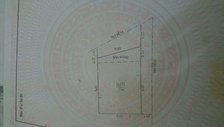 Bán nhà 66m2 Lê Thúc Hoạch ngang 6m hẻm xe hơi thông gần chợ vải Phú Thọ Hòa.