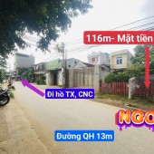 BÁN 116M ĐẤT MẶT ĐƯỜNG TÂN XÃ THẠCH THẤT HÒA LẠC SÁT NGÃ TƯ RA CHỢ TÂN XÃ. CÁCH HỒ 500M