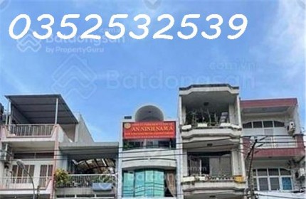 Mặt tiền đường số 1 Cư Xá Chu Văn An - Thông số chuẩn chỉnh 72m2 (4x18m) - Nhà sẵn 4 tầng