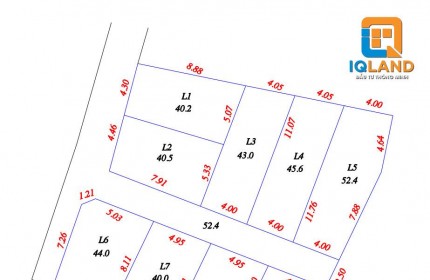 Chỉ từ 400tr BAO SANG TÊN NGAY 43M Cộng Hoà-Phù Linh-SS ô tô đỗ cửa.