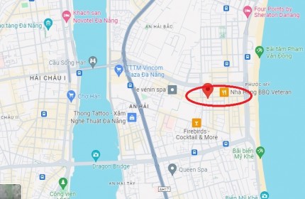 ► Biệt Thự Mặt Tiền đường 7.5m thẳng ra Bãi Biển Phạm Văn Đồng, 385m2, 3 tầng