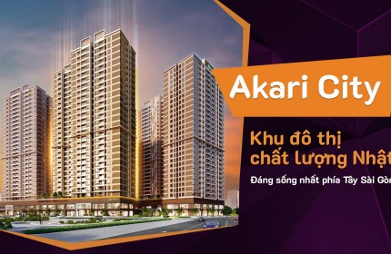 Booking định danh sở hữu căn hộ Akari City Bình Tân chỉ từ 750 triệu (20%)