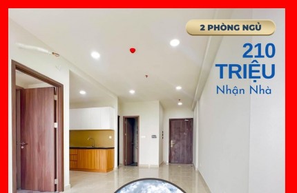 Thanh toán 210 triệu, nhận nhà ở luôn, căn hộ 2PN dưới 1.85 tỷ, giáp Thủ Đức, nhà mới đẹp, giá chủ đầu tư