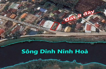 Bán đất Ninh Hoà view sông Dinh Ninh Phú Nam vân phong cực đẹp