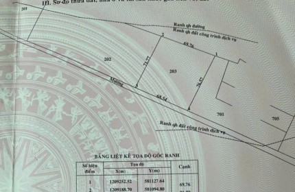 Cần bán lô với diện tích : 4161,9  m²  xã Tân An Hội  huyện Củ Chi, TP.HCM