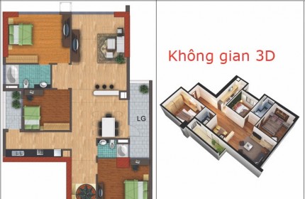 Chính chủ cần tiền bán gấp căn hộ 3 ngủ 159m2 Flc Landmark Tower nội thất đầy đủ giá rẻ 4tỷ8, sổ đỏ