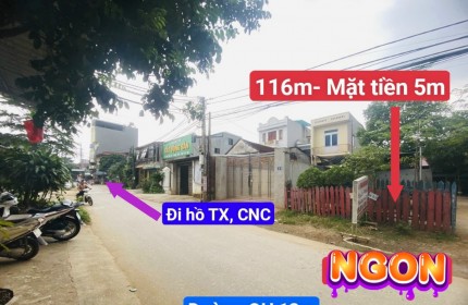 BÁN 116M ĐẤT MẶT ĐƯỜNG TÂN XÃ THẠCH THẤT HÒA LẠC SÁT NGÃ TƯ RA CHỢ TÂN XÃ. CÁCH HỒ 500M