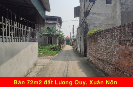 Bán đất Lương Quy, Xuân Nộn, Đông Anh chính chủ gửi giá chỉ 30 triêu