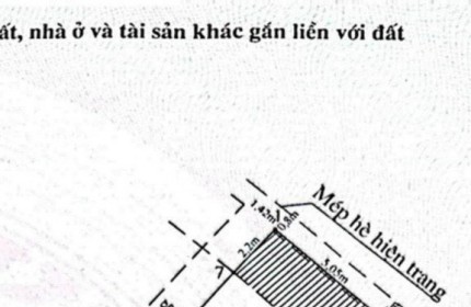 Chuyển nhượng lô đất mặt đường Đông Khê,Ngô Quyền,Hải Phòng