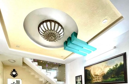 Bán gấp nhà sát mặt tiền Lê Văn Thọ Gò Vấp 53m2 chỉ 5,5 tỷ, 4 tầng, sát chợ Thạnh Thông Tây