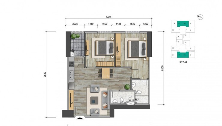 Bán căn 2PN 73m2 giá 3 tỷ tại chung cư Eurowindow Đông Anh, Hà Nội - Liên hệ Bích Thủy ngay để biết chi tiết hơn