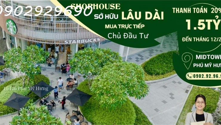 Shophouse Phú Mỹ Hưng - Đa dạng vị trí - Đa dạng kích thước - Sở hữu lâu dài - Mua trực tiếp CĐT