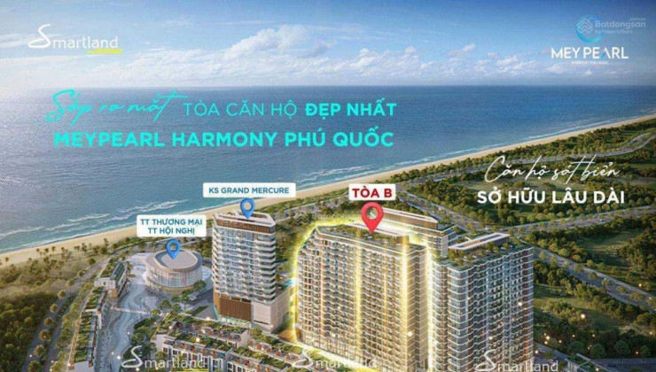 Căn hộ sổ hồng, sở hữu lâu dài, sát biển-Meypearl Harmony Phú Quốc