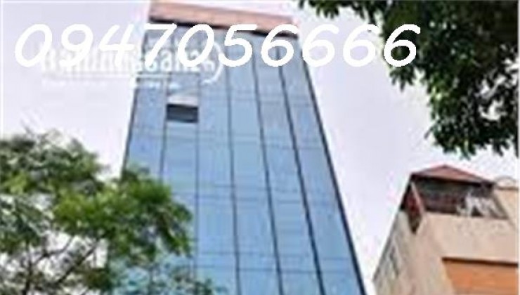 Bán Tòa nhà văn phòng  Mặt phố  Vương Thừa Vũ 145m2, 9 tầng Thang Máy hơn 30 tỷ