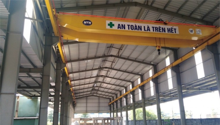 nhà xưởng sản xuất công nghiệp nặng, luyện kim , nấu đúc nhôm tại kcn sông mây