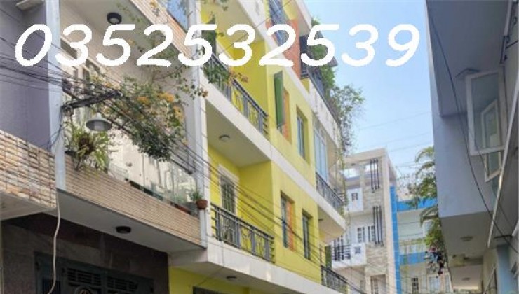 Nhà hiếm! Sở hữu ngay, nhà đẹp hẻm 4m 348 Phan Văn Trị, gần Emart, 5 tầng, SD 170m2, 6,8 tỷ