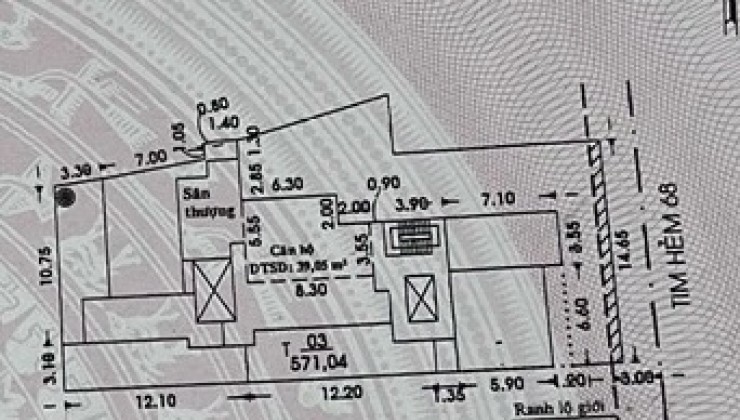 Bán gấp căn hộ 40m2 C/C đường Nguyễn Bá Tòng Q.Tân Bình