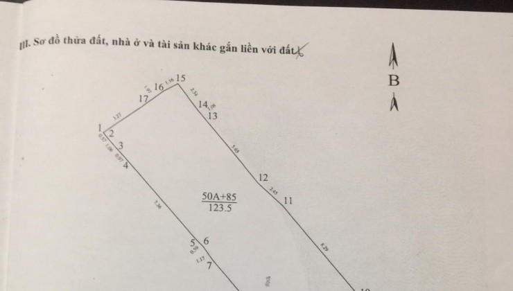 bán nhà 3 tầng phố Bạch Mai diện tích 124 m mặt tiền 6.3 m giá 18 tỷ