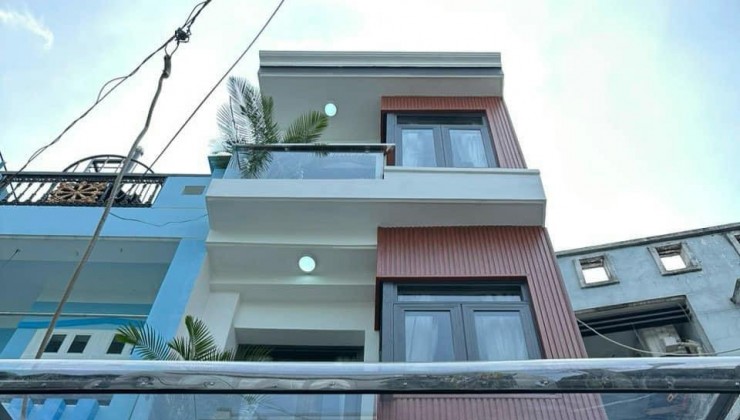 Bán Nhà Đ.Bà Hom Ngay Vòng Xoay Phú Lâm Q.6 - 3 Tầng BTCT - 58M2 Nở Hậu - Chỉ 5.9 Tỷ