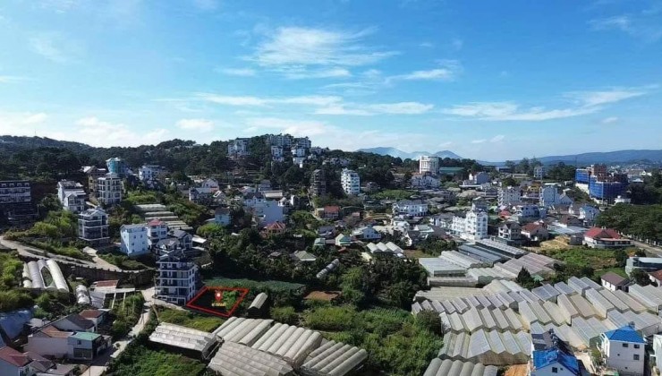 Đất biệt thự Trịnh Hoài Đức Phường 11 Đà Lạt 380m2 13ty