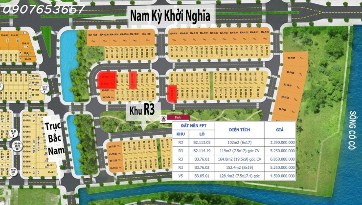 Cập nhập đất nền KĐT FPT City Đà Nẵng tháng 4 có giá tốt, đa dạng diện tích