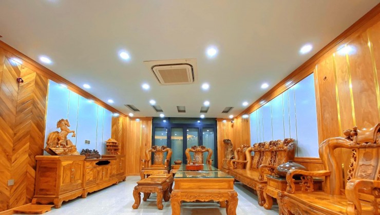 Nhỉnh 35 tỷ, Tòa Nhà Siêu Vip Đống Đa, Phố Thái Hà 118m x 6T x Mt 5.4m.