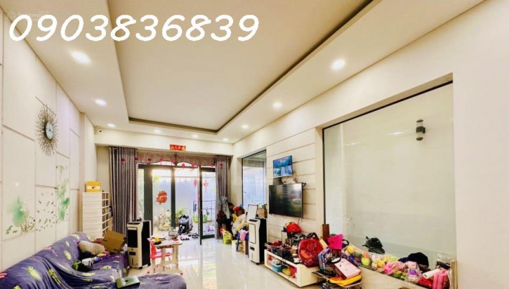 Biệt thự 202.1m2 đất - 4 tầng - đường 12m - sổ đẹp - hoàn công 100% - gần Đầm Sen