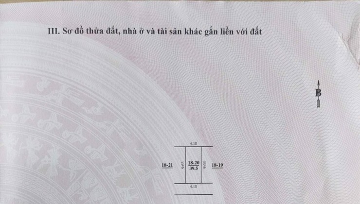 CC cần bán 39.5m2, 1,6  tỷ, đất Biên Giang Hà Đông.