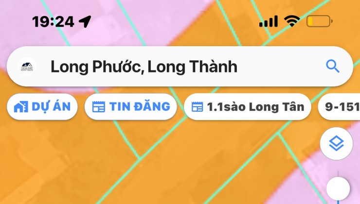 Cần bán nền đất 117m2 MT đường Hương Lộ 12 (HL12) xã Long Phước, Long Thành.