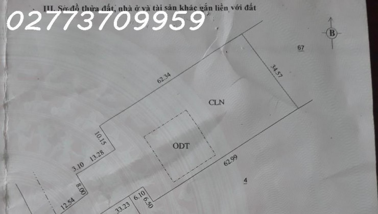 Bán 2.573 m2 đất chính chủ Mặt tiền đường ĐT.848, P.Tân Quy Đông, Sa Đéc. Tặng nhà cấp 4. giá TL:10tr/m2