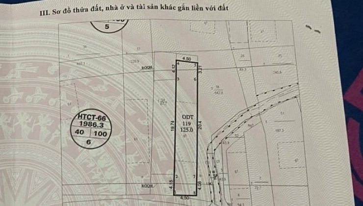 Cần bán lô đất hướng biển - hướng nam. Rẻ hơn đất dự án sát bên hàng trục gíá. Trên đất có nhà cấp 4 rộng ở luôn. Mặt đường Hùng Thắngi