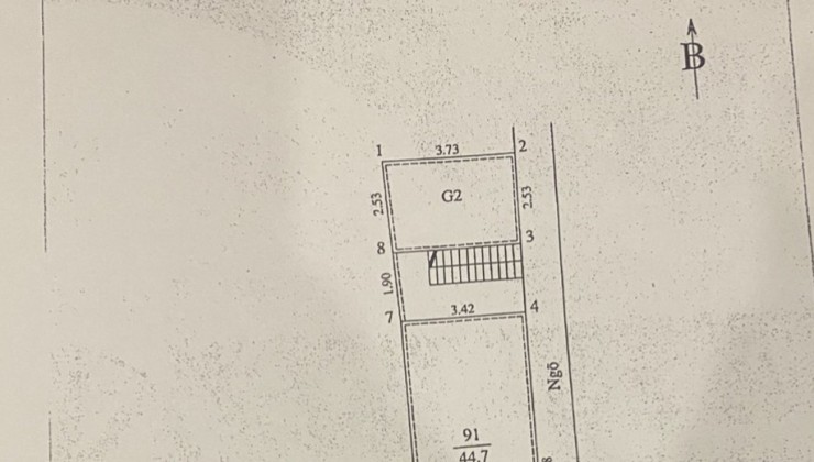 BÁN NHÀ MẶT PHỐ HÒE NHAI - 45m2 - 14,5 tỷ.