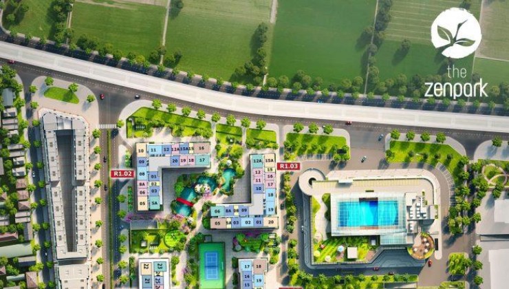 Bán gấp căn 48m2, 1PN+,Giá nhỉnh 2ti,PK Ruby ocean Park1, đang cho thuê 108tr/năm