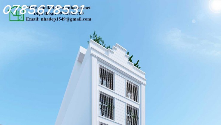 Bán tòa  nhà căn hộ phục vụ 5 lầu, thang máy, MT Nguyễn Văn Quá, Q12,