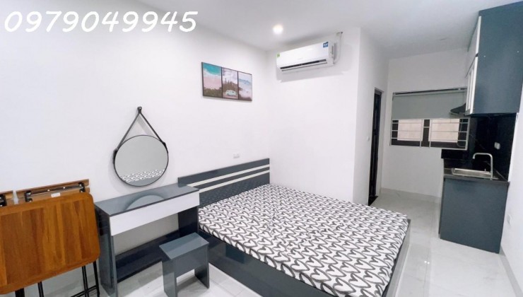 BÁN CCMN LAI XÁ-HOÀI ĐỨC 45M2X5 TẦNG, MẶT NGÕ THÔNG 8 PHÒNG KHÉP KÍN, 5.5 TỶ