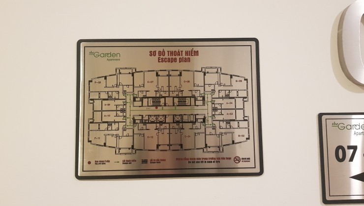 Rao thật ! Bán căn hộ 2n2vs The Garden Mỹ Đình ( Bitexco) 117m2 giá cực rẻ 56.41tr/m2 ( 6tỷ6)