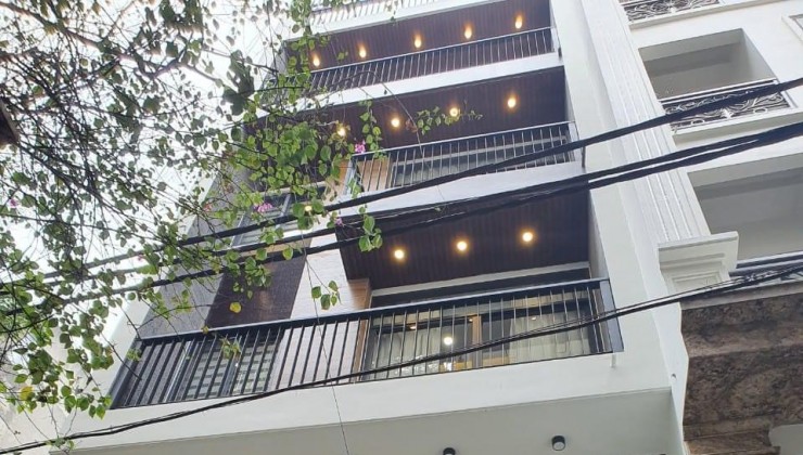 nhà đẹp Long Biên, 71m x 6 tầng, thang máy, gara 2 ôtô, ngõ thông, kinh doanh, full nội thất