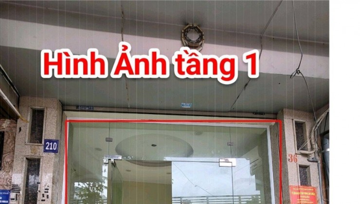 ** CẦN CHO THUÊ MẶT BẰNG TẠI 210 ĐƯỜNG BƯỞI- CỐNG VỊ- BA ĐÌNH- HÀ NỘI.